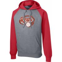 Ridegeland Reds - Raglan Colorblock Hoodie